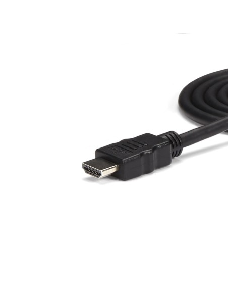 Cable Adaptador USB-C a HDMI de 2m - Cable Conversor de USB-C a HDMI para Ordenadores USB Tipo C 4K 30Hz - Negro