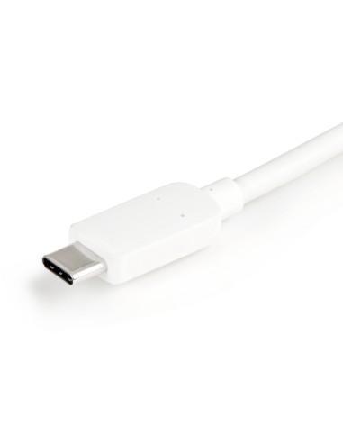 Adaptador Multipuertos USB-C con HDMI - Puerto USB 3.0 - PD de 60W - Blanco