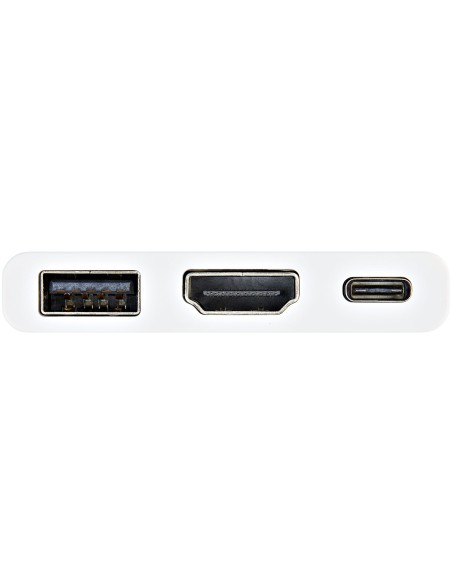 Adaptador Multipuertos USB-C con HDMI - Puerto USB 3.0 - PD de 60W - Blanco