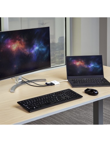 Adaptador Multipuertos USB-C con HDMI - Puerto USB 3.0 - PD de 60W - Blanco