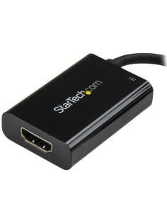 Adaptador USB-C a HDMI 4K con Entrega de Alimentación por USB - 60 Watts - Negro 2