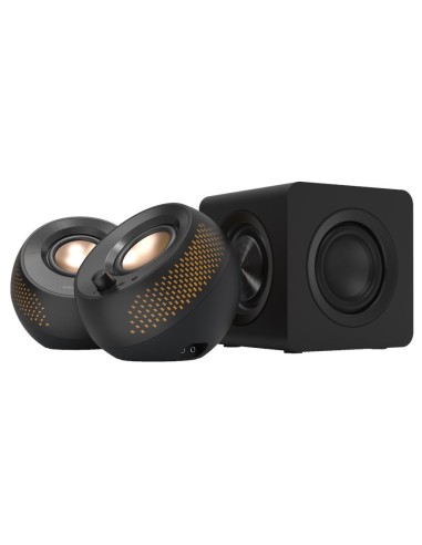 Creative Pebble X Plus conjunto de altavoces 30 W Universal Negro 2.1 canales Bluetooth