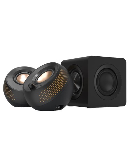 Creative Pebble X Plus conjunto de altavoces 30 W Universal Negro 2.1 canales Bluetooth