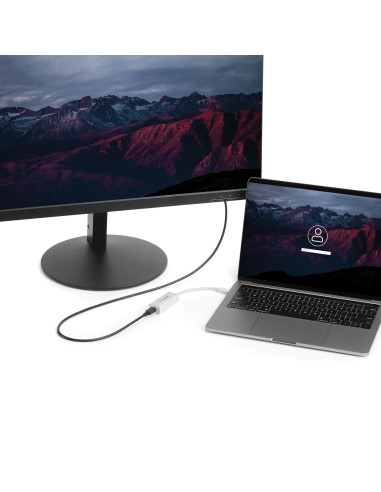 Adaptador USB C a Mini DisplayPort - 4K 60Hz - Blanco - Adaptador USB 3.1 Tipo C a Mini DP - Versión Mejorada es CDP2MDPEC