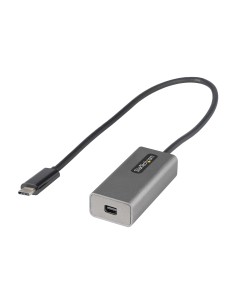 Adaptador USB C a Mini DisplayPort - Convertidor de Vídeo USB Tipo C a mDP/Mini DP a 4K 60Hz - Compatible con Thunderbolt 3 - C