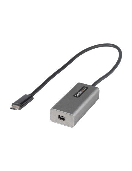 Adaptador USB C a Mini DisplayPort - Convertidor de Vídeo USB Tipo C a mDP/Mini DP a 4K 60Hz - Compatible con Thunderbolt 3 - C