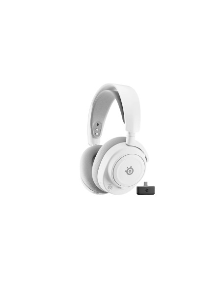 Arctis Nova 7P Wireless Gen 2 Auriculares Inalámbrico y alámbrico Diadema Juego USB Tipo C Bluetooth Blanco