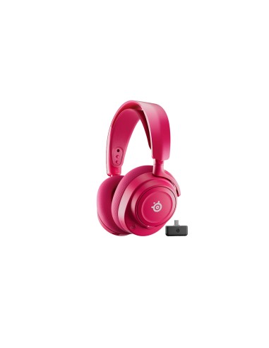 Arctis Nova 7P Wireless Gen 2 Auriculares Inalámbrico y alámbrico Diadema Juego USB Tipo C Bluetooth Magenta