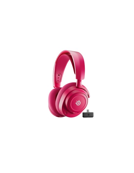 Arctis Nova 7P Wireless Gen 2 Auriculares Inalámbrico y alámbrico Diadema Juego USB Tipo C Bluetooth Magenta