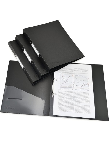 CARPETA RAPESCO PP A4 2 AN.35 NEGRO P/4