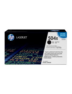 Cartucho de tóner original LaserJet 504X de alta capacidad negro
