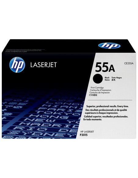 Cartucho de tóner original LaserJet 55A negro