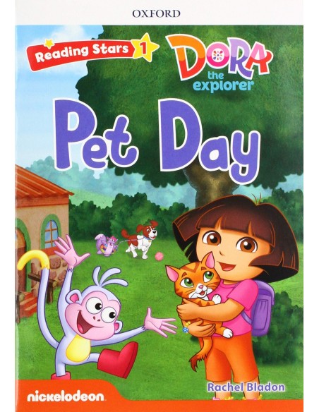 DORA THE EXPLORER PET DAY WITH MP3 PACK READING STARS 1