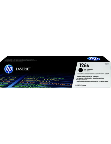 Cartucho de tóner original LaserJet 126A negro