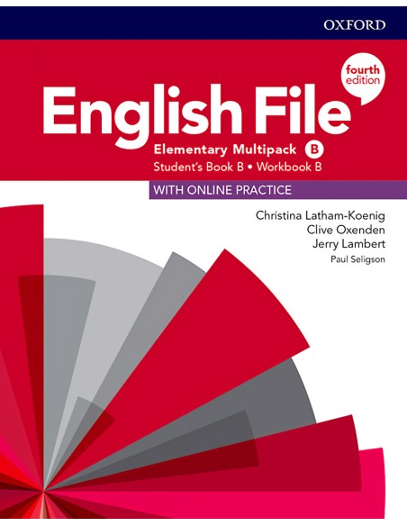 ENGLISH FILE A1 A2 ELEMENTARY MULTIPACK B FOURTH EDITION