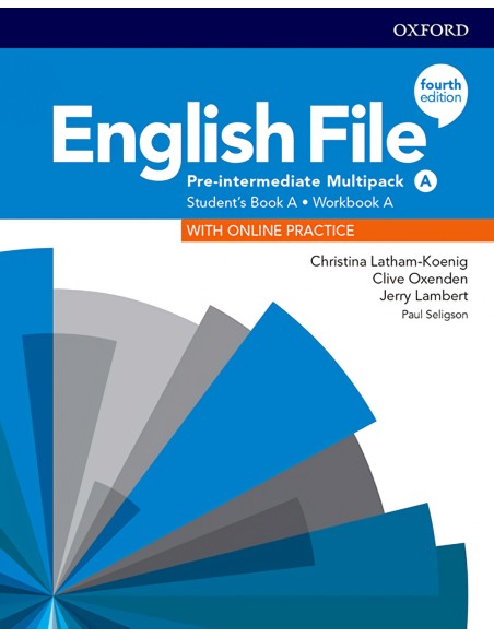 ENGLISH FILE PRE INTERMEDIATE MULTIPACK A FOURTH EDITION