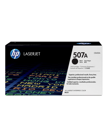 Cartucho de tóner original LaserJet 507A negro