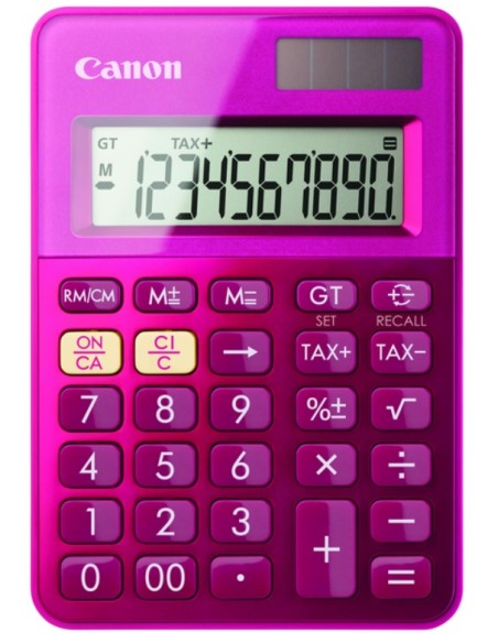 LS-100K calculadora Escritorio Calculadora básica Rosa