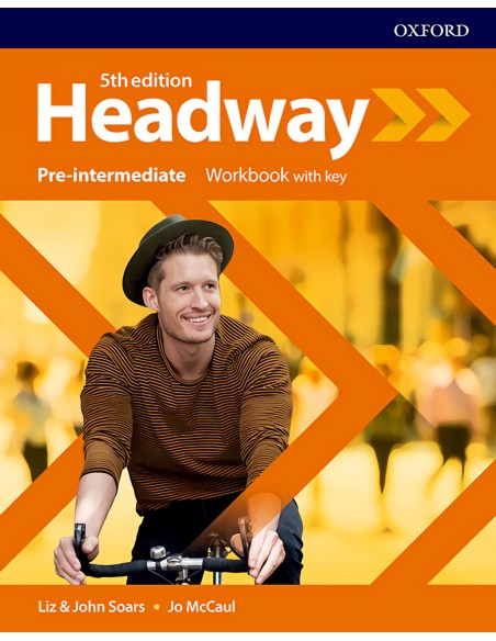 HEADWAY PRE INTERMEDIATE WORKBOOK WITH KEY FIFTH EDITION