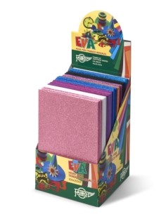 GOMA EVA FAIBO PURPURINA 20x30 E/99