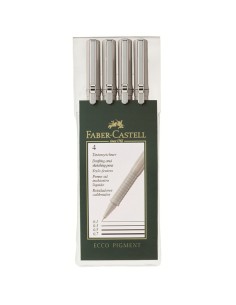 166004 rotulador de punta fina 4 pieza(s)