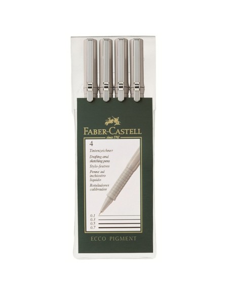 166004 rotulador de punta fina 4 pieza(s)