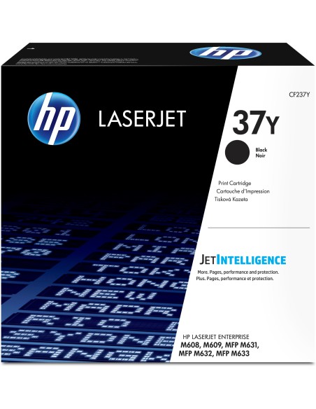 Cartucho de tóner original LaserJet 37Y de capacidad superior negro