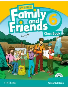 Family and Friends 2nd Edition 6 Class Book Pack Revised Edition