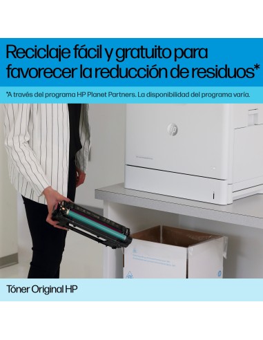 Cartucho de tóner original LaserJet 25X de alta capacidad negro