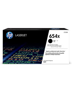 Cartucho de tóner original LaserJet 654X de alta capacidad negro