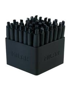 EXP 40 BOLIGRAFOS MINI P1 TOUCH NEGRO MILAN