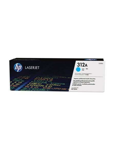 Cartucho de tóner 312A cian para LaserJet