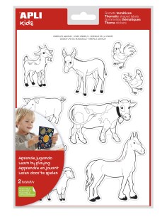 16728 etiqueta decorativa engomada Desmontable