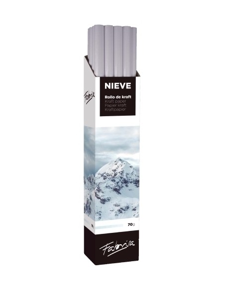 PAPEL EMB.KRAFT FABRISA 1x3 BLANCO E.30