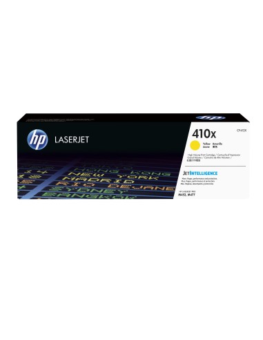 Cartucho de tóner original LaserJet 410X amarillo de alta capacidad