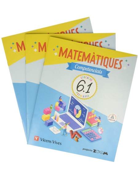 QUADERN MATEMATIQUES COMPETENCIALS 6EPRIMARIA ZOOM CATALUNYA 2019