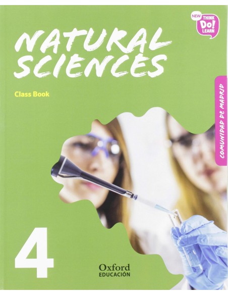NATURAL SCIENCE 4 PRIMARY COURSEBOOK MADRID PACK NEW THINK DO LEARN