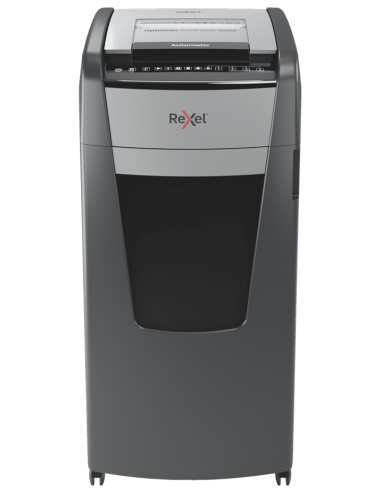 AutoFeed+ 600M triturador de papel Microcorte 55 dB 23 cm Negro, Gris