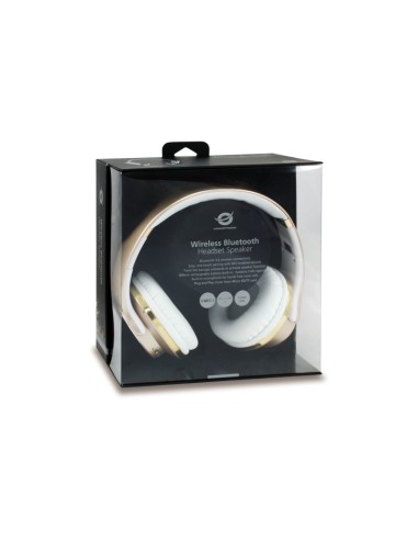 CHSPBTNFCSPKG auricular y casco Auriculares Inalámbrico y alámbrico Diadema Llamadas/Música MicroUSB Bluetooth Oro, Blanco