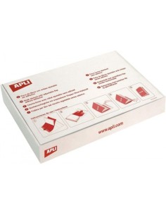 C 100 forro libros ajustable 28x55cm pvc APLI