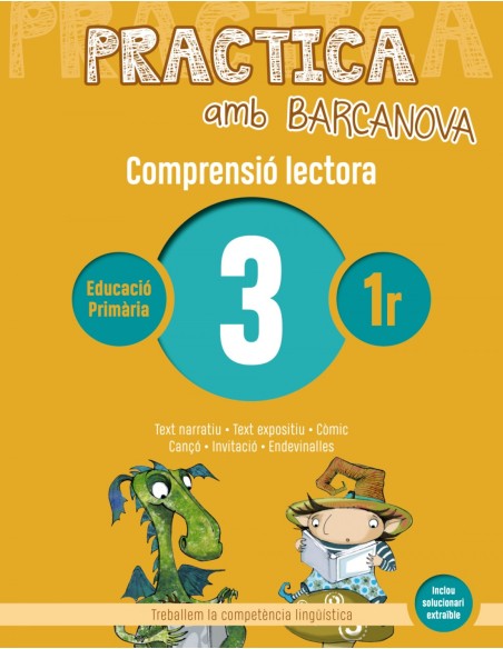 COMPRENSIO LECTORA 3 1RPRIMARIA PRACTICA AMB BARCANOVA 2019