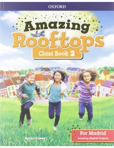 AMAZING ROOFTOPS 2 PRIMARY COURSEBOOK PACK MADRID