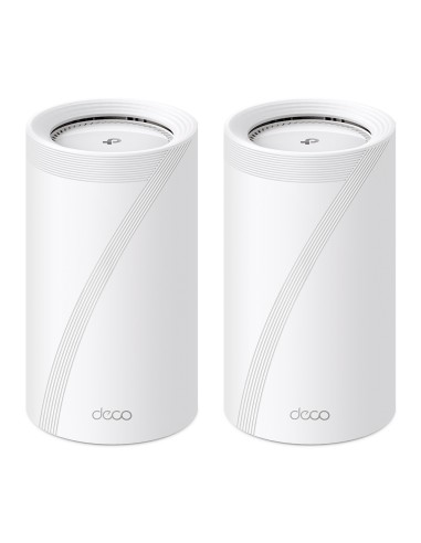 Deco BE85 (2-Pack) Tribanda (2.4 GHz / 5 GHz / 6 GHz) Wi-Fi 7 (802.11be) Blanco 4 Interno