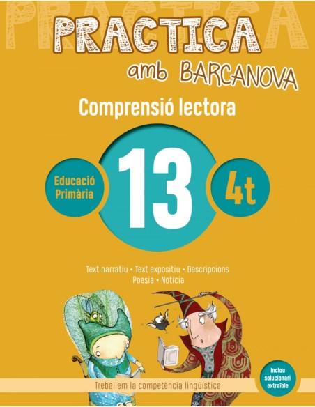 COMPRENSIO LECTORA 13 4TPRIMARIA PRACTICA AMB BARCANOVA 2019