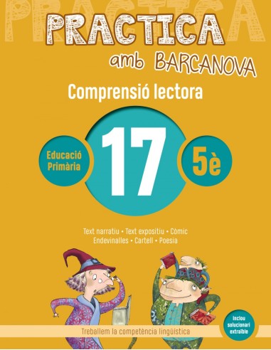 COMPRENSIO LECTORA 17 5EPRIMARIA PRACTICA AMB BARCANOVA 2019