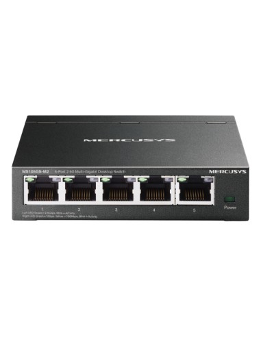 MS105GS-M2 switch No administrado Gigabit Ethernet (10/100/1000) Negro