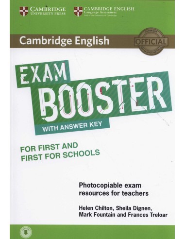 Cambridge English Exam Booster for First and First for Schools with Answer Key with Audio