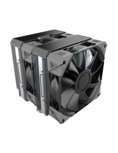 NX600 Procesador Refrigerador de aire 12 cm Negro 1 pieza(s)