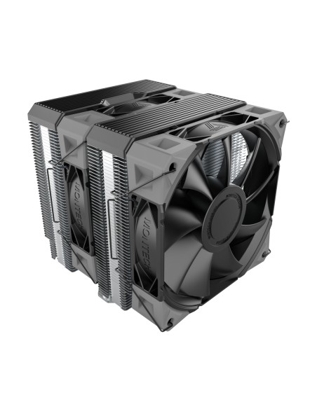 NX600 Procesador Refrigerador de aire 12 cm Negro 1 pieza(s)