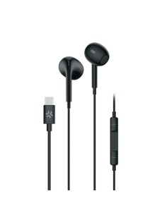 UP1300TYPECBK auricular y casco Auriculares Alámbrico Dentro de oído Llamadas/Música USB Tipo C Negro